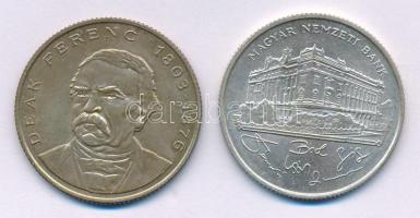 1993. 200Ft Ag "MNB" + 1994. 200Ft Ag "Deák" T:AU,XF
Adamo F13, F13.1