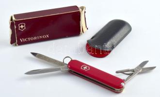 Victorinox bicska, tokban, dobozban, csukva h: 6 cm
