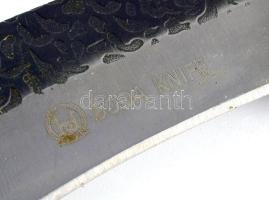 Boda Knife vadászkés, jelzett, nyitva h: 20,5 cm