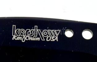 Kershaw vadászkés, jelzett, nyitva h: 20,5 cm