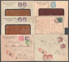 Csehszlovákia 6 db régi levél