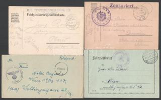 20 db tábori posta küldemény