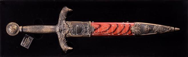 Vadásztőr fantázia kard, eredeti dobozában 42 cm
