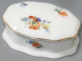 Reosenthal Ilovszky János bonbonniere. Matricás, jelzett, minimális kopással 10x7 cm