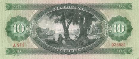 1969. 10Ft (9x) egymásutáni sorszámmal T:I,II+
