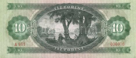 1969. 10Ft (9x) egymásutáni sorszámmal T:I,II+