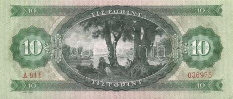 1969. 10Ft (9x) egymásutáni sorszámmal T:I,II+