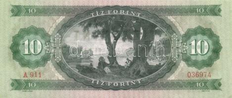 1969. 10Ft (9x) egymásutáni sorszámmal T:I,II+