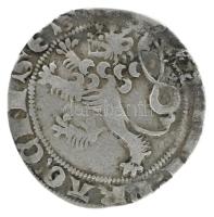 Csehország / Prága DN(1300-1305) Prágai Garas Ag "II. Vencel" (3,19g) T:VF, lyuktömött, hu...