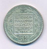 Svédország 1966U 5K billon "VI. Gusztáv Adolf", "A kétkamarás alkotmányreform 100. év...