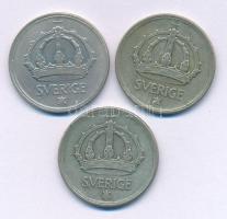 Svédország 1944G-1947TS 50ö billon (3xklf) T:VF
Sweden 1944G-1947TS 50 Öre billon (3xdiff) C:VF
Kr...