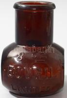 Bovril Limited üveg, jelzett, hibátlan, m: 10 cm