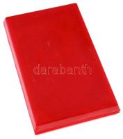 1978. "Szocialista kultúráért" műgyantás fém kitüntetés mellszalagon, tokban, adományozói ...