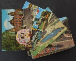 200 db MODERN külföldi város képeslap / 200 modern foreign town postcards