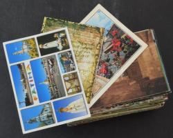 200 db MODERN megíratlan külföldi város képeslap / 200 modern unused foreign town postcards