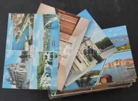 200 db MODERN megíratlan külföldi város képeslap / 200 modern unused foreign town postcards