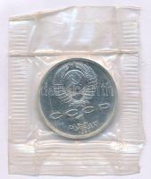 Szovjetunió 1991. 1R Cu-Ni "1992-es nyári Olimpiai Játékok, Barcelona - Súlyemelés" lezárt fóliacsomagolásban T:PP Soviet Union 1991. 1 Rouble Cu-Ni "1992 Summer Olympics, Barcelona - Weight Lifting" in sealed foil pack C:PP Krause Y#299