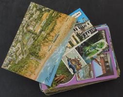 150 db MODERN megíratlan jó minőségű külföldi város képeslap / 150 modern unused foreign town postcards