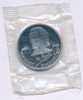 Szovjetunió 1989. 1R Cu-Ni "Mikhail Eminescu" lezárt fóliacsomagolásban T:PP
Soviet Union...