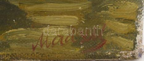 Umarov Madzsiddin: Tájkép. Olaj, vászon, jelzett 60x80 cm