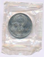 Szovjetunió 1991. 1R Cu-Ni "Konstantin Ivanov" lezárt fóliacsomagolásban T:PP Soviet Union 1991. 1 Rouble Cu-Ni "Konstantin Ivanov" in sealed foil pack C:PP Krause Y#282