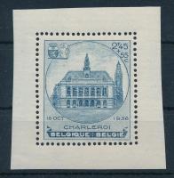 1936 Nemzeti Ifjúsági Bélyegkiállítás blokkból kerettel kivágott bélyeg Mi 433 (Mi EUR 60.-)