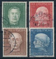 1954 Jólét sor Mi 200-203 (Mi EUR 55.-)