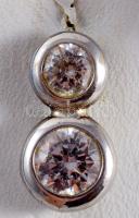 Blu Amante ezüst (Ag) fülbevaló pár, kövekkel, bruttó 3g, leírással, számlával, ajándéktáskával