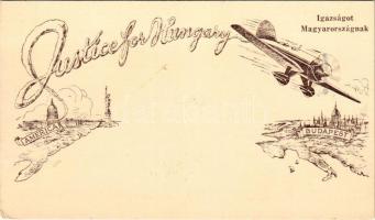 Igazságot Magyarországnak. Az Amerikai-Magyar Óceán repülés a világ figyelmét a Magyarország ellen T...