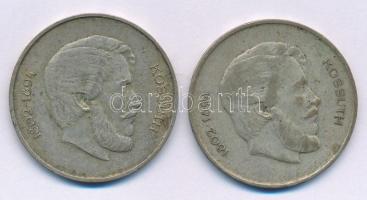 1947. 5Ft Ag "Kossuth" (2x) T:VF,F patina
Adamo F8.1