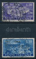 1951 Monte Cassino monostorának újjáépítése sor Mi 837-838 (Mi EUR 60.-)