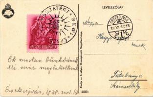 1938 Szétszórt hajával, vérző homlokával áll a viharban maga a magyar (Petőfi). Kiadja az Ereklyés O...