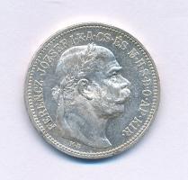 1915KB 1K Ag "Ferenc József" T:AU,XF 
Adamo K5.1