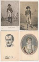 NAPOLEON - 4 db RÉGI képeslap, közte 1 Stengel &amp; Co. / 4 pre-1945 postcard, with 1 Stengel &amp; Co.
