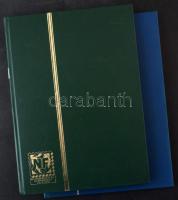 Észak-Korea modern motívum tétel sorokkal, blokkokkal, másodpéldányokkal 2 db 8 lapos, A/4-es berakó...