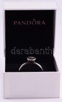 Pandora ezüst (Ag) gyűrű, jelzett, m:59, bruttó 4,9g, dobozában, eredetiség igazolással