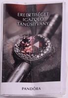 Pandora ezüst (Ag) gyűrű, jelzett, m:59, bruttó 4,9g, dobozában, eredetiség igazolással