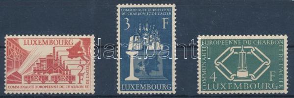 1956 Az Európai Szén- és Acélközösség 4. évfordulója sor Mi 552-554 (Mi EUR 60.-)