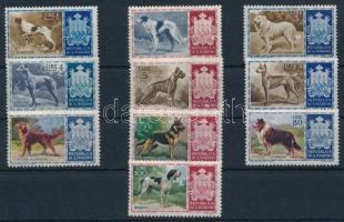 1956 Kutyafajták sor Mi 547-556 (Mi EUR 50.-)