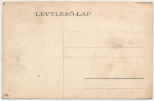 Lippa, Lipova; Fő utca, Joanovits Demeter és Strausz Samu üzlete, Ipartestület / street, shops, indu...