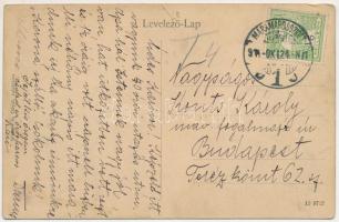 1914 Máramarossziget, Sighetu Marmatiei; Zárda. Wizner és Dávid kiadása / nunnery (ázott / wet damag...