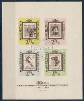 1962 Bélyegnap vágott blokk