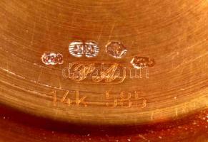 Tissot Automatic arany (Au) tokos karóra, 14K, bőr szíjjal, automata, működik, hibátlan, jelzett, dí...