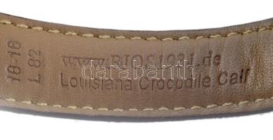 Tissot Automatic arany (Au) tokos karóra, 14K, bőr szíjjal, automata, működik, hibátlan, jelzett, dí...