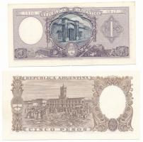 Argentína DN(1952-1955) 1P + DN(1960-1962) 5P T:AU
Argentina ND(1952-1955) 1 Peso + ND(1960-1962) 5...