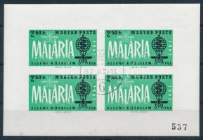 1962 A malária elleni küzdelem éve vágott kisív