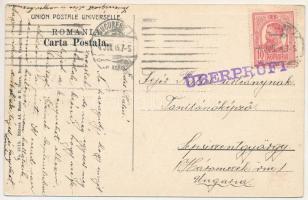 Bucharest, Bukarest, Bucuresti, Bucuresci; Strada Lipscani, A. Fantini, Manusa de Aur, La doi gemeni...