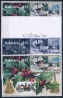 2022/13 Karácsony 4 darabos emlékív garnitúra (30.000)