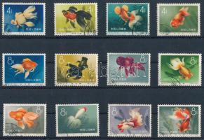 Kínai Népköztársaság 1960 Halak sor Mi 534-545 (Mi EUR 100.-)