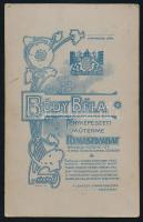 cca 1910 Elegáns hölgy portréja, kabinetfotó Bódy Béla rimaszombati műterméből, 16,5x10,5 cm (Ritka!...